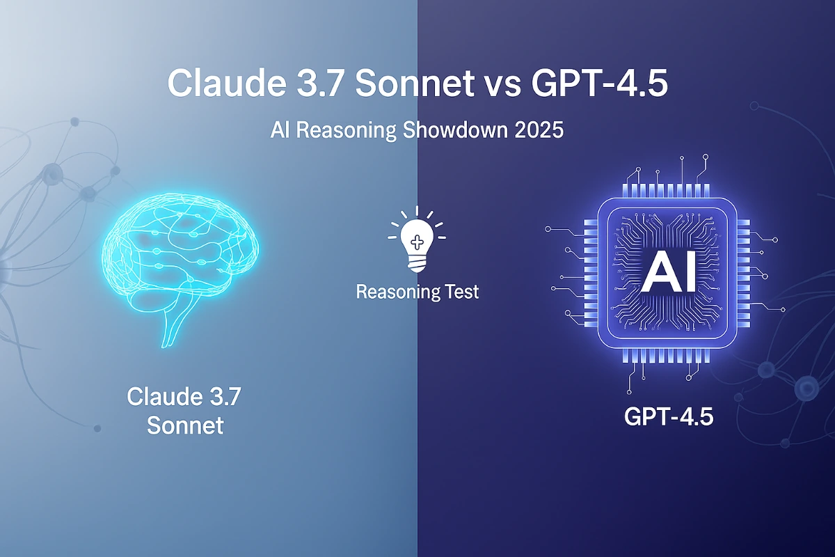 Claude 3.7 Sonnet vs GPT-4.5 – Reasoning Test Showdown 2025