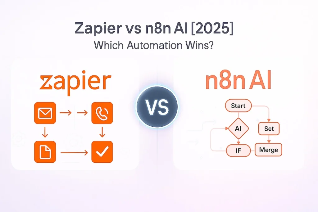 Zapier vs n8n AI [2025] – Which Automation Wins?
